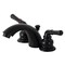 Kingston Brass KB950 Mini-Widespread Bathroom Faucet, Matte Black KB950 - alternate 1